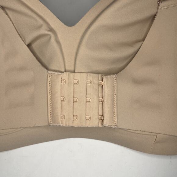 🍒 Momcozy V Jelly Strip Lift Busty Nursing Bra Breastfeed Comfort Oyster Pink XL - Picture 7 of 12